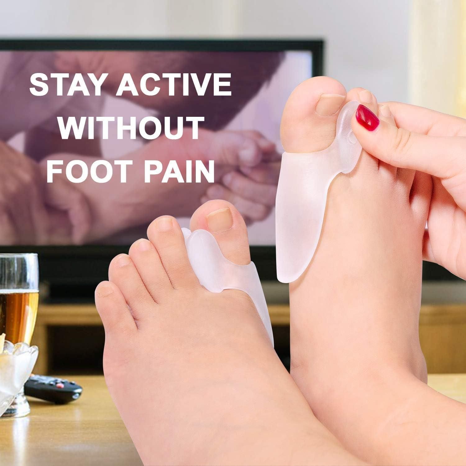 Bunion Corrector Pads with Toe Separator (Pair of 1)