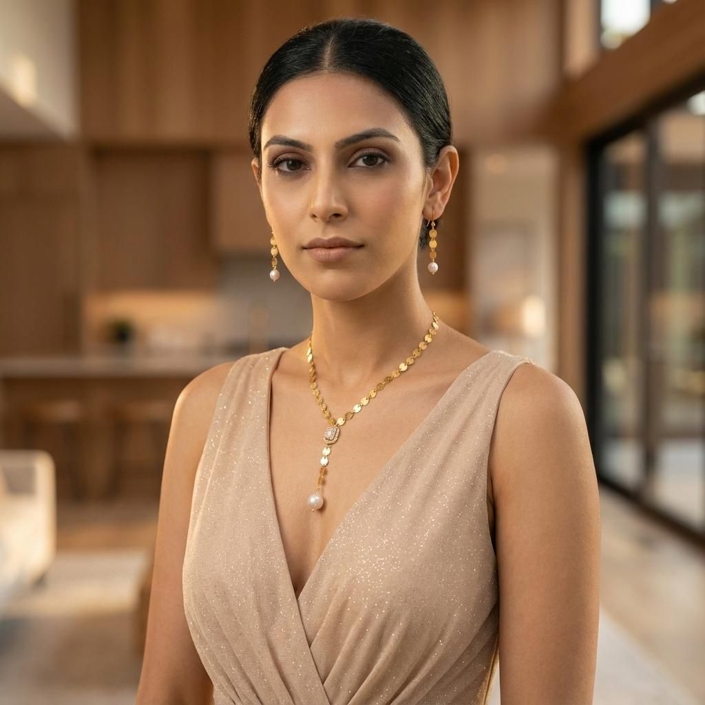 Elegant Necklace & Earring Set for Women