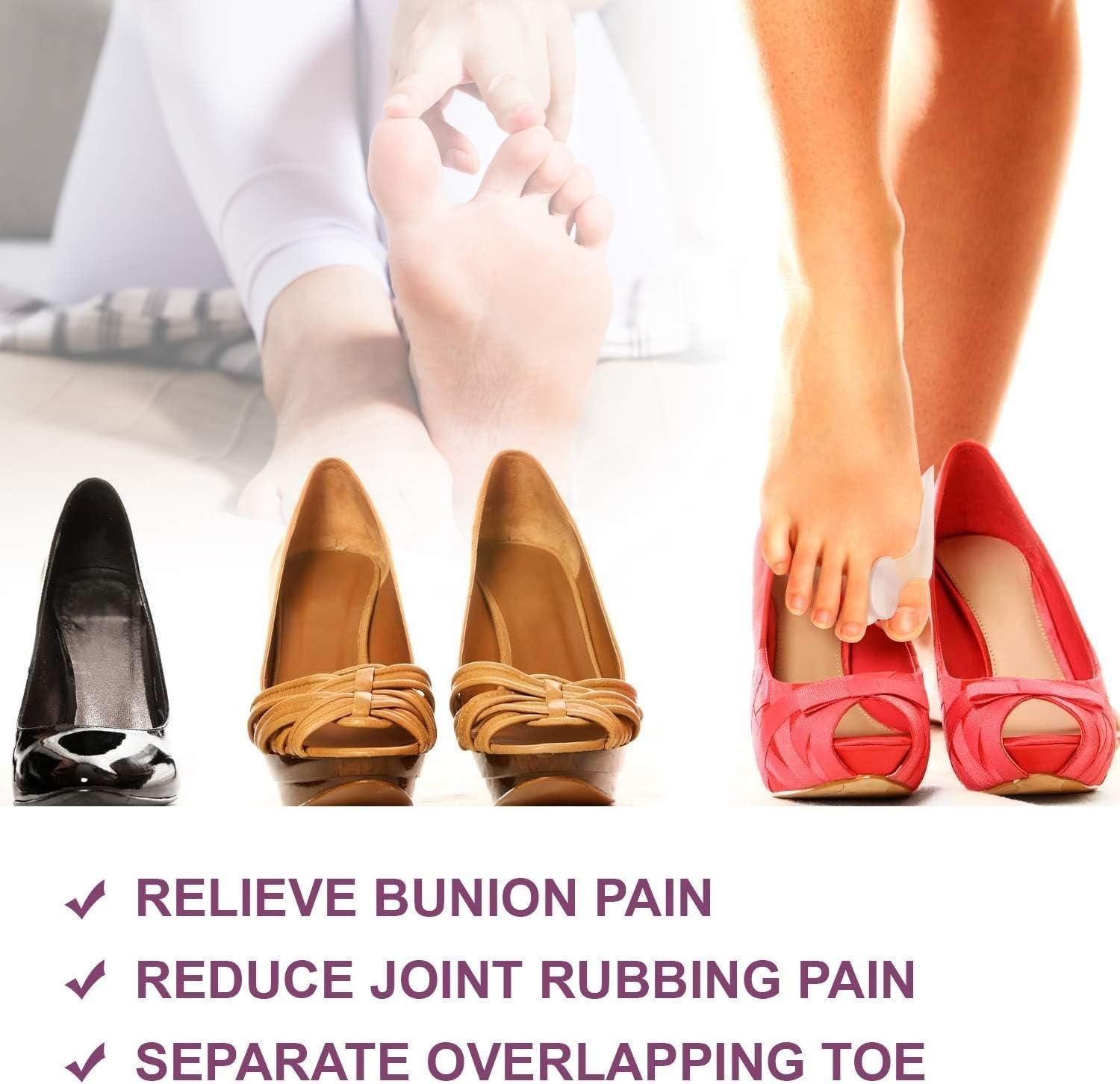 Bunion Corrector Pads with Toe Separator (Pair of 1)